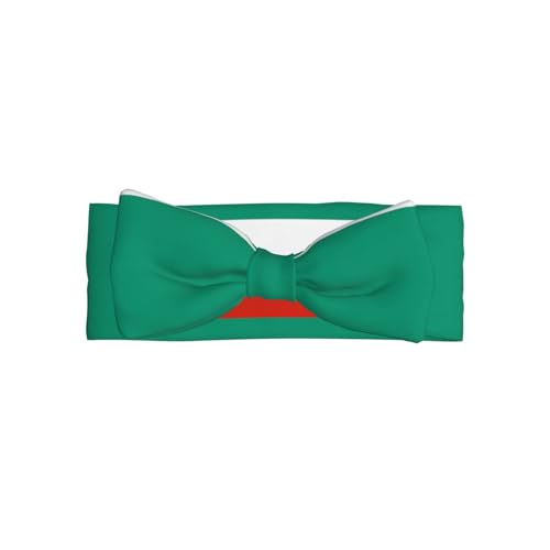 Weiches Haarband für Babys, Mädchen, Schleife, niedliche Kopfbedeckung, bulgarische Flagge, bedruckt, Haarband für Neugeborene, Säuglinge, Kleinkinder von GUHAOT