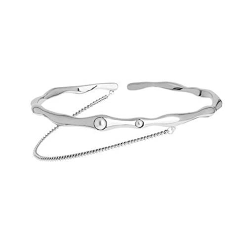 GUHEXIA Böhmisches Perlen-Quasten-Oberarmband für Damen, Armketten, Metallkette, Anhänger, Armstulpe, Armreif, schicker Schmuck von GUHEXIA