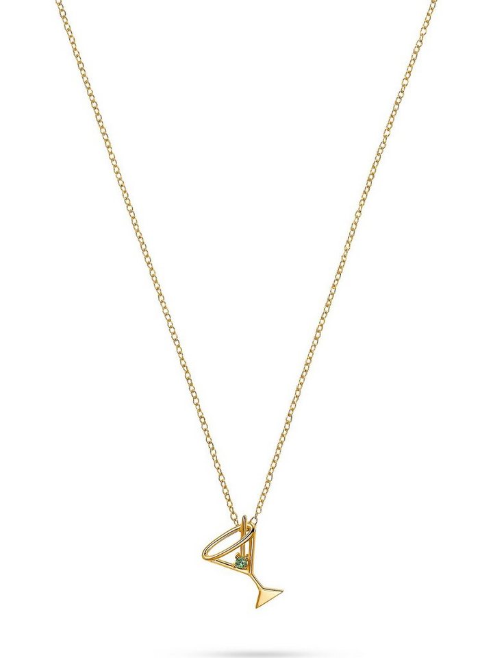 GUIA Collier GUIA Damen-Kette 585er Gelbgold 1 Tsavorit von GUIA