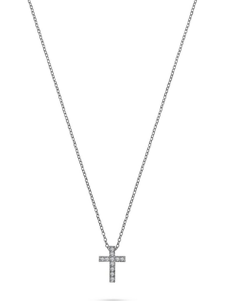 GUIA Collier GUIA Damen-Kette 585er Weißgold 11 Diamant von GUIA