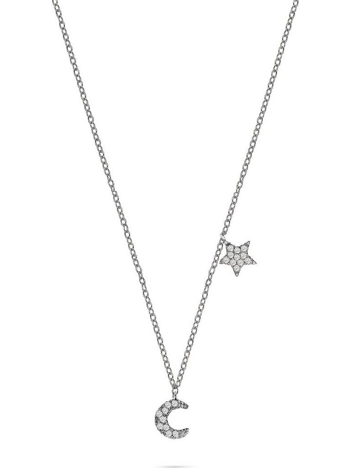 GUIA Collier GUIA Damen-Kette 585er Weißgold 20 Diamant von GUIA