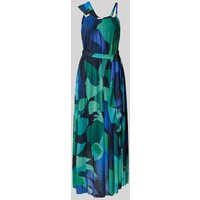 GUIDO MARIA KRETSCHMER WOMAN Abendkleid mit Bindegürtel Modell 'Majella' in Dunkelblau, Größe 38 von GUIDO MARIA KRETSCHMER WOMAN