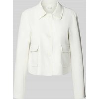 GUIDO MARIA KRETSCHMER WOMAN Blazer mit Umlegekragen Modell 'RITA' in Weiss, Größe 42 von GUIDO MARIA KRETSCHMER WOMAN