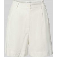 GUIDO MARIA KRETSCHMER WOMAN Flared Leinenshorts mit Bundfalten Modell 'SAMIRA' in Weiss, Größe 42 GUIDO MARIA KRETSCHMER WOMAN Flared Leinenshorts mit Bundfalten Modell 'SAMIRA' in Weiss, Größe 42 von GUIDO MARIA KRETSCHMER WOMAN