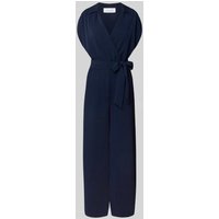 GUIDO MARIA KRETSCHMER WOMAN Jumpsuit mit Plisseefalten Modell 'Cornelia' in Dunkelblau, Größe 38 von GUIDO MARIA KRETSCHMER WOMAN