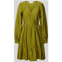 GUIDO MARIA KRETSCHMER WOMAN Minikleid mit V-Ausschnitt in Gruen, Größe 42 von GUIDO MARIA KRETSCHMER WOMAN