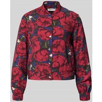 GUIDO MARIA KRETSCHMER WOMAN Regular Fit Jacke aus Viskose-Mix Modell 'Finja' in Rot, Größe 38 von GUIDO MARIA KRETSCHMER WOMAN