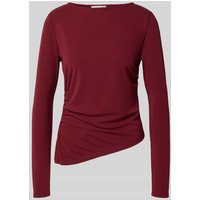 GUIDO MARIA KRETSCHMER WOMAN Regular Fit Longsleeve mit Falten-Optik Modell 'Hellen' in Dunkelrot, Größe 36 GUIDO MARIA KRETSCHMER WOMAN Regular Fit Longsleeve mit Falten-Optik Modell 'Hellen' in Dunkelrot, Größe 36 von GUIDO MARIA KRETSCHMER WOMAN