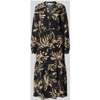 GUIDO MARIA KRETSCHMER WOMAN Relaxed Fit Maxikleid aus Viskose-Mix Modell 'Ayana' in Black, Größe 34 von GUIDO MARIA KRETSCHMER WOMAN