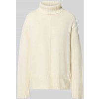 GUIDO MARIA KRETSCHMER WOMAN Relaxed Fit Pullover mit Woll-Anteil Modell 'Ilianer' in Offwhite, Größe 34 von GUIDO MARIA KRETSCHMER WOMAN