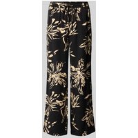 GUIDO MARIA KRETSCHMER WOMAN Relaxed Fit Stoffhose aus Viskose-Mix Modell 'Ayana' in Black, Größe 38 von GUIDO MARIA KRETSCHMER WOMAN