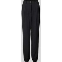 GUIDO MARIA KRETSCHMER WOMAN Relaxed Fit Stoffhose mit Kellerfalten Modell 'Nele' in Black, Größe 42 von GUIDO MARIA KRETSCHMER WOMAN