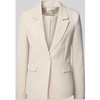 GUIDO MARIA KRETSCHMER WOMAN Slim Fit Blazer mit Pattentaschen Modell 'ISA' in Beige, Größe 44 von GUIDO MARIA KRETSCHMER WOMAN