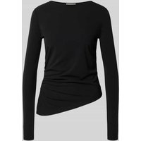 GUIDO MARIA KRETSCHMER WOMAN Slim Fit Longsleeve in Falten-Optik Modell 'Hellen' in Black, Größe 36 GUIDO MARIA KRETSCHMER WOMAN Slim Fit Longsleeve in Falten-Optik Modell 'Hellen' in Black, Größe 36 von GUIDO MARIA KRETSCHMER WOMAN