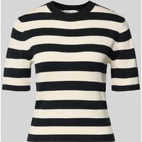 GUIDO MARIA KRETSCHMER WOMAN Strickshirt aus Viskose-Mix mit Rundhalsausschnitt in Black, Größe 34 von GUIDO MARIA KRETSCHMER WOMAN