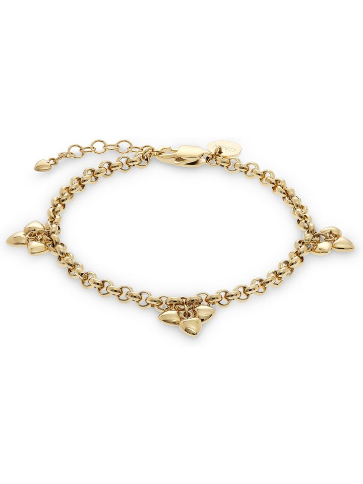 GUIDO MARIA KRETSCHMER Edelstahlarmband GMK Collection Damen-Armband Edelstahl Herz, Modern von GUIDO MARIA KRETSCHMER