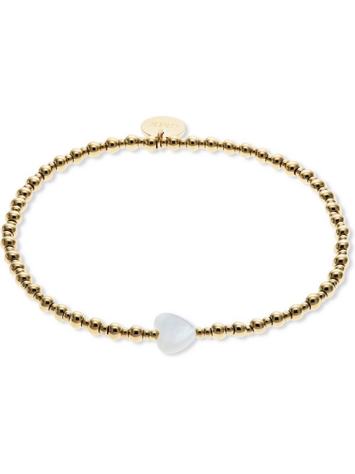 GUIDO MARIA KRETSCHMER Edelstahlarmband GMK Collection Damen-Armband Edelstahl 1 Perlmutt, Trendig GUIDO MARIA KRETSCHMER Edelstahlarmband GMK Collection Damen-Armband Edelstahl 1 Perlmutt, Trendig von GUIDO MARIA KRETSCHMER
