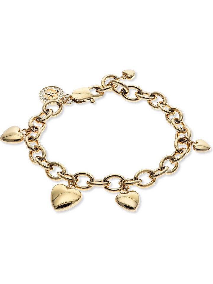 GUIDO MARIA KRETSCHMER Edelstahlarmband GMK Collection Damen-Armband Edelstahl Herz, Trendig von GUIDO MARIA KRETSCHMER