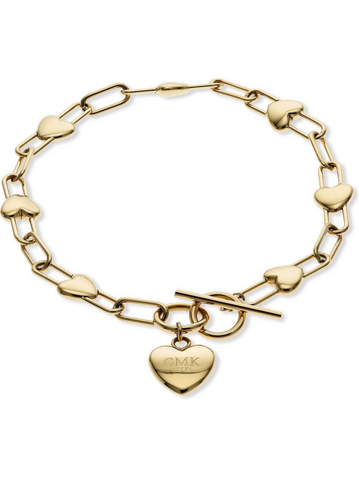 GUIDO MARIA KRETSCHMER Edelstahlarmband GMK Collection Damen-Armband Edelstahl Herz, Trendig von GUIDO MARIA KRETSCHMER