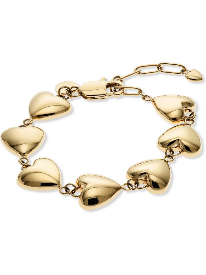 GUIDO MARIA KRETSCHMER Edelstahlarmband GMK Collection Damen-Armband Edelstahl Herz, Trendig GUIDO MARIA KRETSCHMER Edelstahlarmband GMK Collection Damen-Armband Edelstahl Herz, Trendig von GUIDO MARIA KRETSCHMER