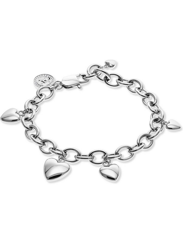 GUIDO MARIA KRETSCHMER Edelstahlarmband GMK Collection Damen-Armband Edelstahl Herz, Trendig GUIDO MARIA KRETSCHMER Edelstahlarmband GMK Collection Damen-Armband Edelstahl Herz, Trendig von GUIDO MARIA KRETSCHMER