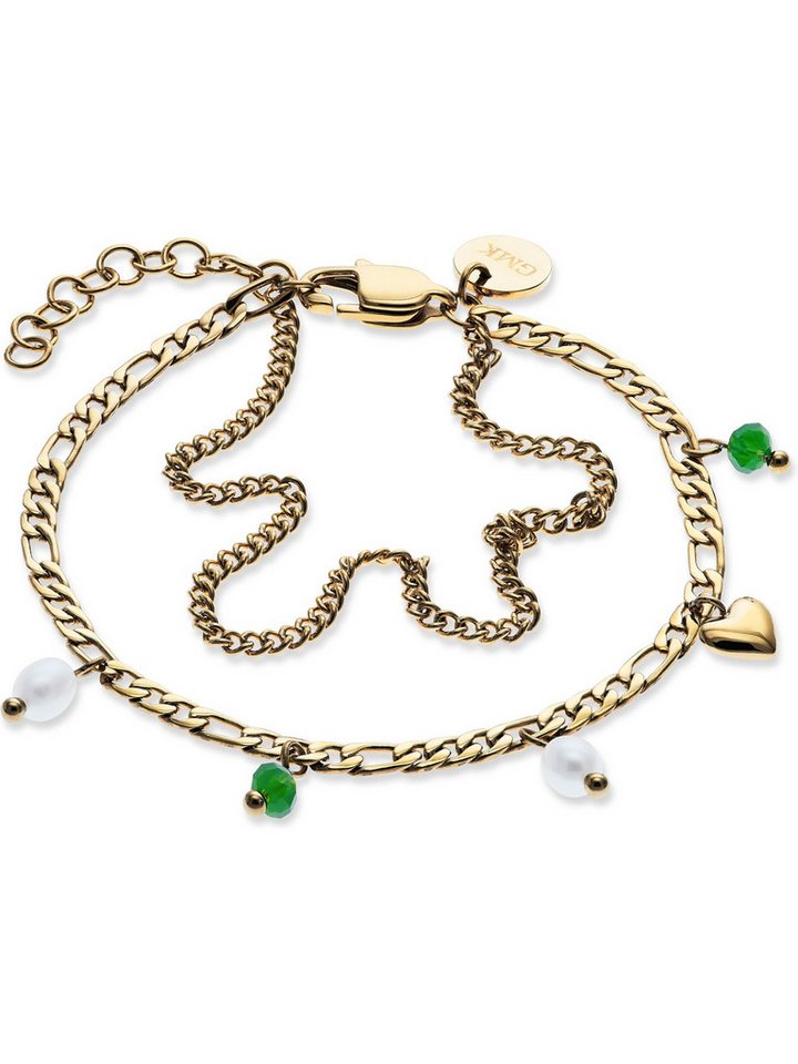 GUIDO MARIA KRETSCHMER Edelstahlarmband GMK Collection Damen-Armband Edelstahl Kristall, Trendig GUIDO MARIA KRETSCHMER Edelstahlarmband GMK Collection Damen-Armband Edelstahl Kristall, Trendig von GUIDO MARIA KRETSCHMER