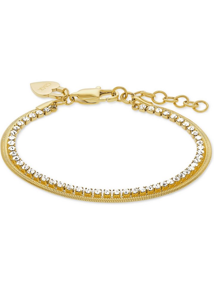GUIDO MARIA KRETSCHMER Edelstahlarmband GMK Collection Damen-Armband Edelstahl Zirkon von GUIDO MARIA KRETSCHMER