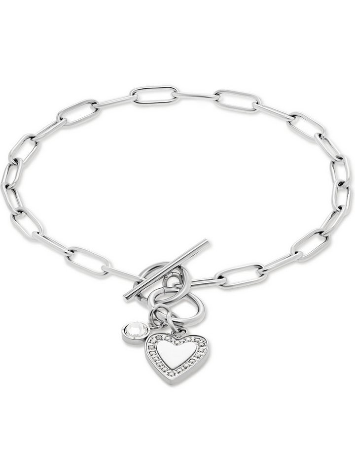 GUIDO MARIA KRETSCHMER Edelstahlarmband GMK Collection Damen-Armband Edelstahl Zirkon GUIDO MARIA KRETSCHMER Edelstahlarmband GMK Collection Damen-Armband Edelstahl Zirkon von GUIDO MARIA KRETSCHMER