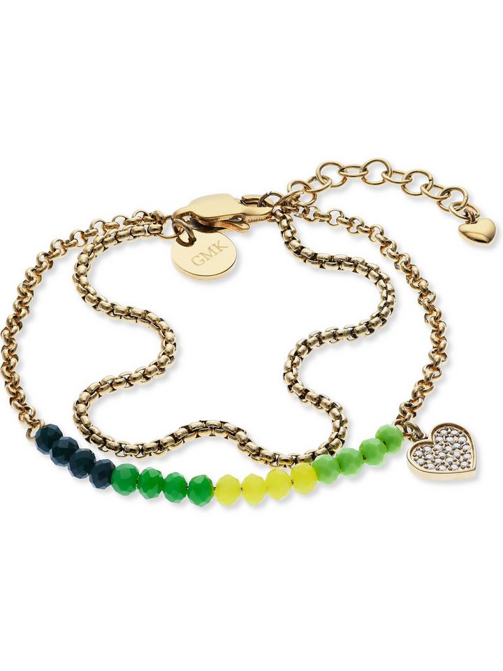 GUIDO MARIA KRETSCHMER Edelstahlarmband GMK Collection Damen-Armband Edelstahl Zirkonia, Trendig GUIDO MARIA KRETSCHMER Edelstahlarmband GMK Collection Damen-Armband Edelstahl Zirkonia, Trendig von GUIDO MARIA KRETSCHMER
