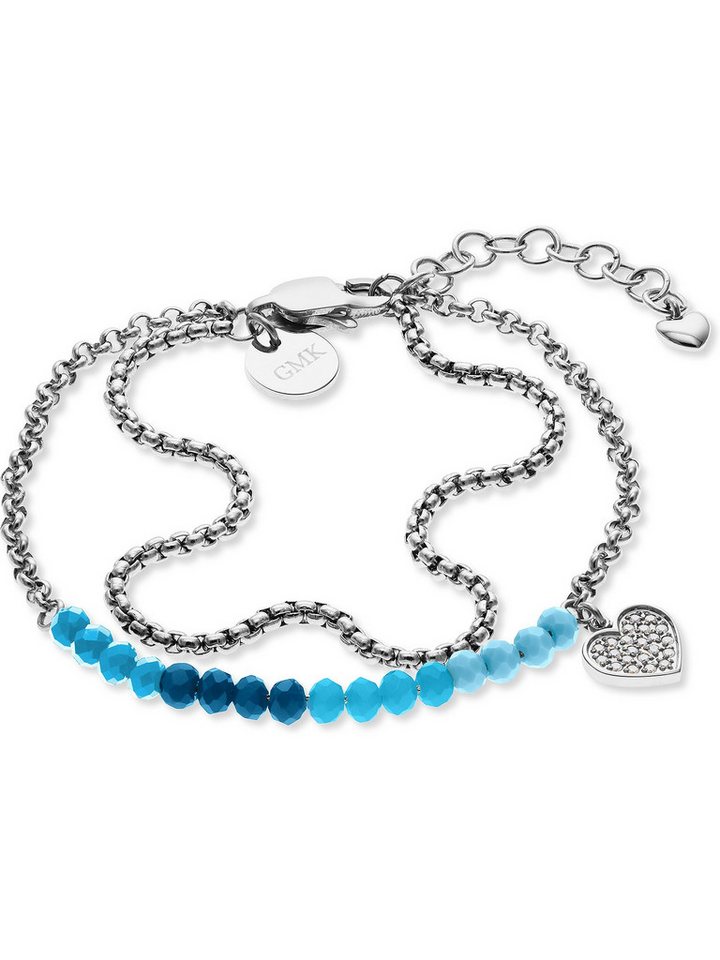GUIDO MARIA KRETSCHMER Edelstahlarmband GMK Collection Damen-Armband Edelstahl Zirkonia, Trendig GUIDO MARIA KRETSCHMER Edelstahlarmband GMK Collection Damen-Armband Edelstahl Zirkonia, Trendig von GUIDO MARIA KRETSCHMER