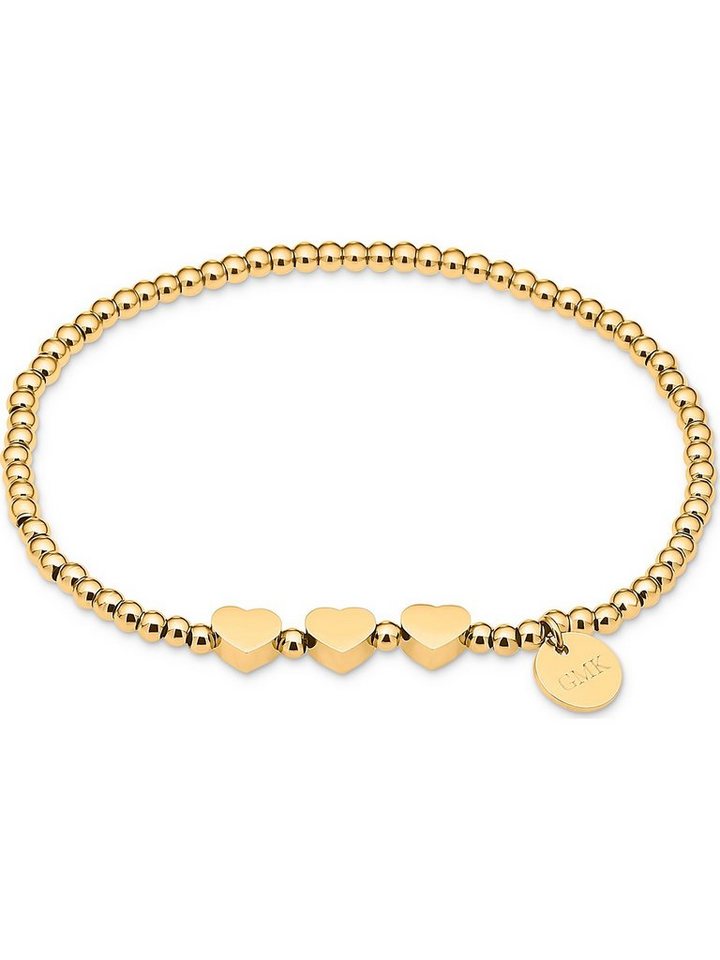 GUIDO MARIA KRETSCHMER Edelstahlarmband GMK Damen-Armband Edelstahl Herz von GUIDO MARIA KRETSCHMER