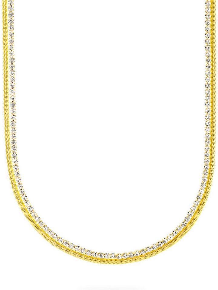 GUIDO MARIA KRETSCHMER Edelstahlkette GMK Collection Damen-Kette Edelstahl Zirkon GUIDO MARIA KRETSCHMER Edelstahlkette GMK Collection Damen-Kette Edelstahl Zirkon von GUIDO MARIA KRETSCHMER