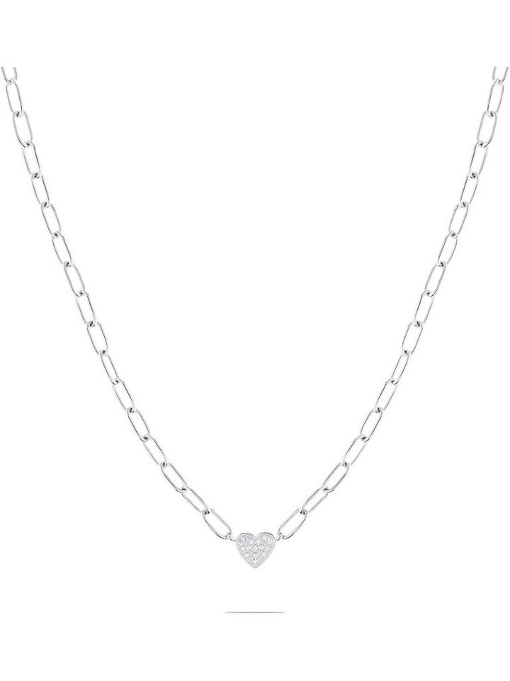 GUIDO MARIA KRETSCHMER Edelstahlkette GMK Collection Damen-Kette Edelstahl 13 Zirkon von GUIDO MARIA KRETSCHMER