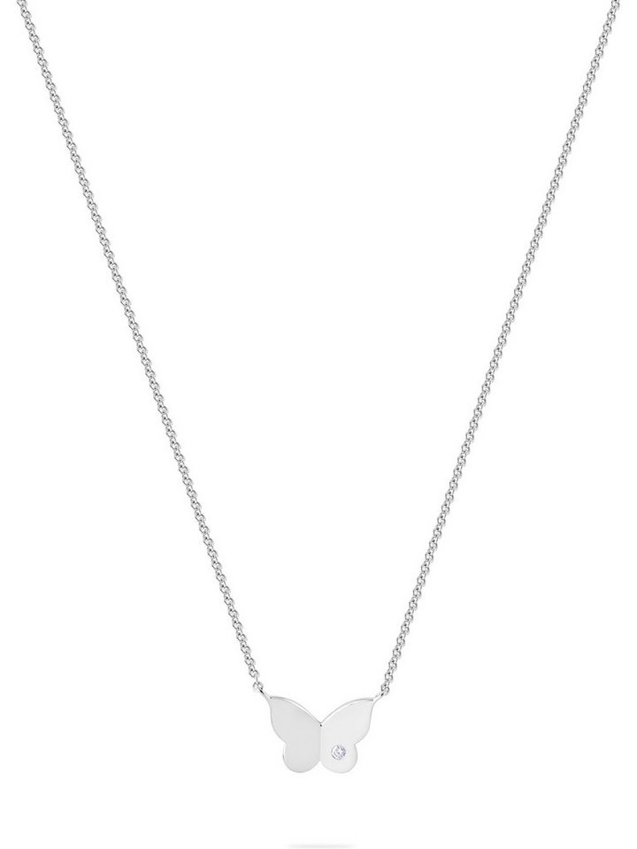 GUIDO MARIA KRETSCHMER Silberkette GMK Collection Damen-Kette 925er Silber 1 Diamant, Schmetterling GUIDO MARIA KRETSCHMER Silberkette GMK Collection Damen-Kette 925er Silber 1 Diamant, Schmetterling von GUIDO MARIA KRETSCHMER