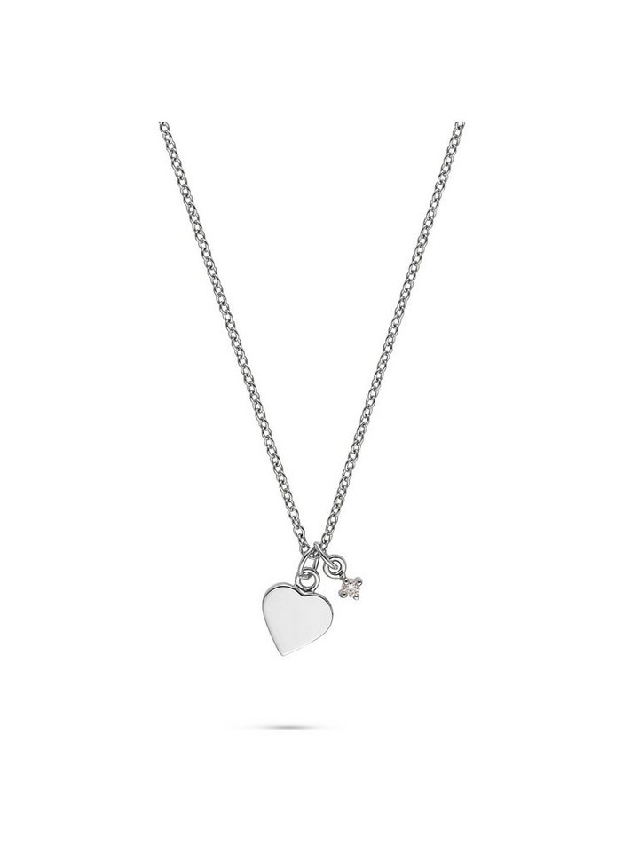 GUIDO MARIA KRETSCHMER Silberkette Guido Maria Kretschmer Damen-Kette 1 Diamant Herz von GUIDO MARIA KRETSCHMER
