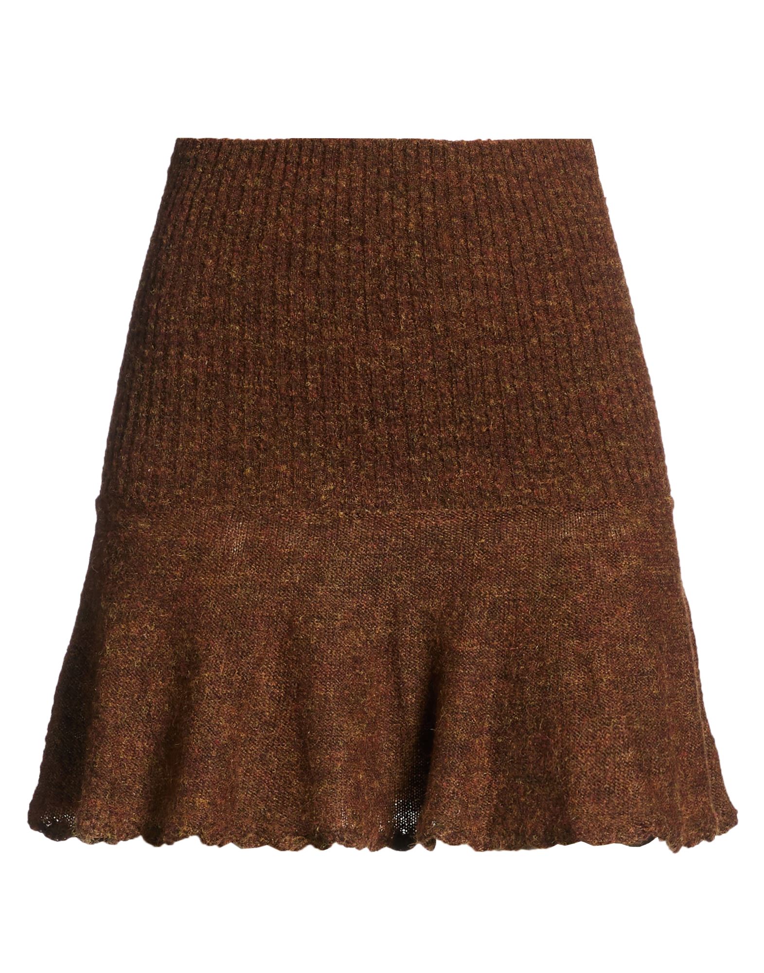 GUIZIO Minirock Damen Braun von GUIZIO