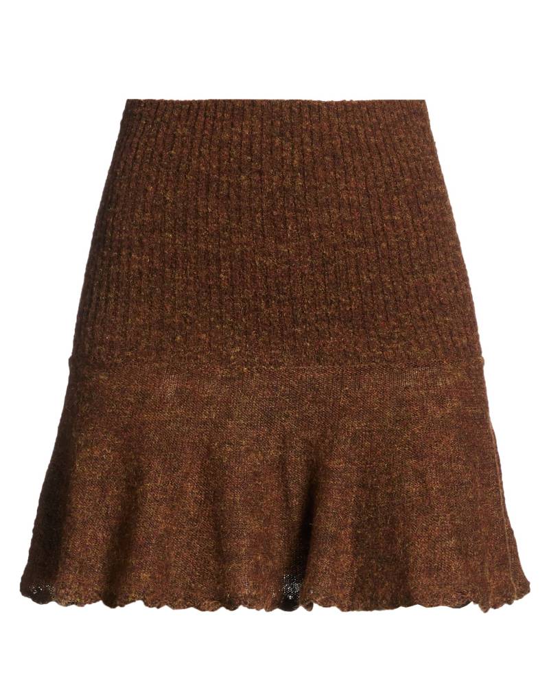 GUIZIO Minirock Damen Braun von GUIZIO