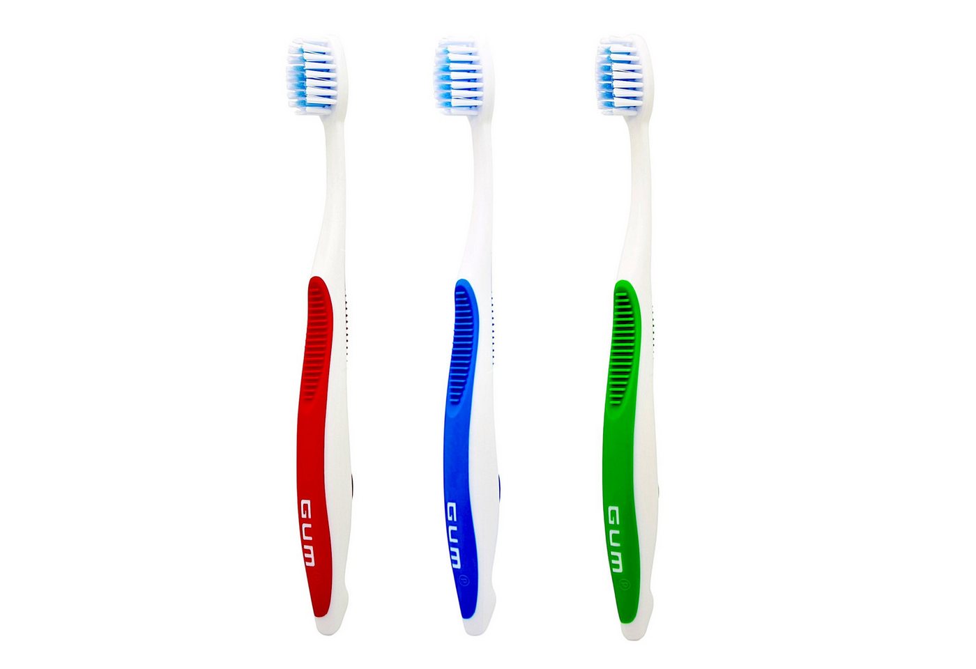GUM Zahnbürste 3x GUM Ortho KFO Zahnbürste124 von GUM