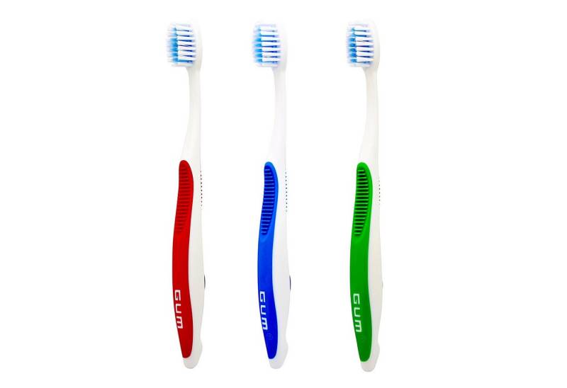 GUM Zahnbürste 3x GUM Ortho KFO Zahnbürste124 von GUM