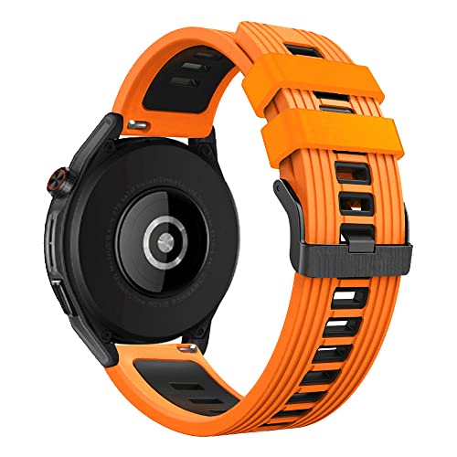 GUMMMY 22 mm Silikonband für Garmin Vivoactive 4, weiches Sportarmband, Uhrenarmband für Garmin Venu 2/Forerunner 745, schnell anzubringen, 22 mm, Achat von GUMMMY