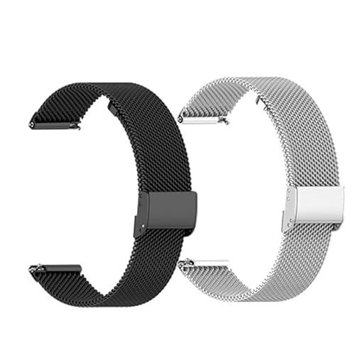 GUMMMY Armband für Garmin Vivoactive 3 4 4S Venu SQ Band Forerunner 245 645 Armband Uhr Zubehör Vivoactive3 Music Correa, 2 Stück, For Forerunner 245, Achat von GUMMMY