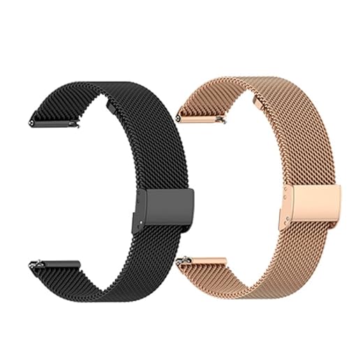 GUMMMY Armband für Garmin Vivoactive 3 4 4S Venu SQ Band Forerunner 245 645 Armband Uhr Zubehör Vivoactive3 Music Correa, 2 Stück, For Vivoactive 3, Achat von GUMMMY