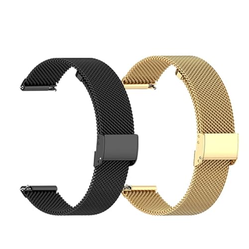 GUMMMY Armband für Garmin Vivoactive 3 4 4S Venu SQ Band Forerunner 245 645 Armband Uhr Zubehör Vivoactive3 Music Correa, 2 Stück, For Vivoactive 3, Achat von GUMMMY