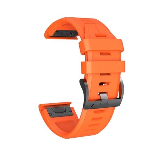 GUMMMY Galaone 22 Silikon-Armband für Garmin Fenix 5 Plus 6 Pro 7 Sport Schnellverschluss Uhrenarmband für Fenix5X 6X 7X 3HR/945/935, 26 mm, Achat von GUMMMY