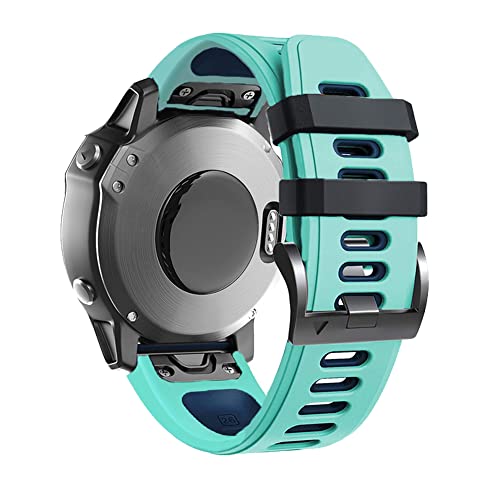 GUMMMY Uhrenarmband für Garmin Fenix 6X 6 Pro 5X 3 3HR Silikon Easyfit Armband Tactix 7 Pro 7X COROS VERTIX 2 MK1 26 mm 22 mm, 22mm Fenix 5 6 7, Achat von GUMMMY