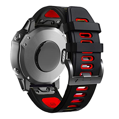 GUMMMY Uhrenarmband für Garmin Fenix 6X 6 Pro 5X 3 3HR Silikon Easyfit Armband Tactix 7 Pro 7X COROS VERTIX 2 MK1 26 mm 22 mm, For Descent G1 Solar, Achat von GUMMMY