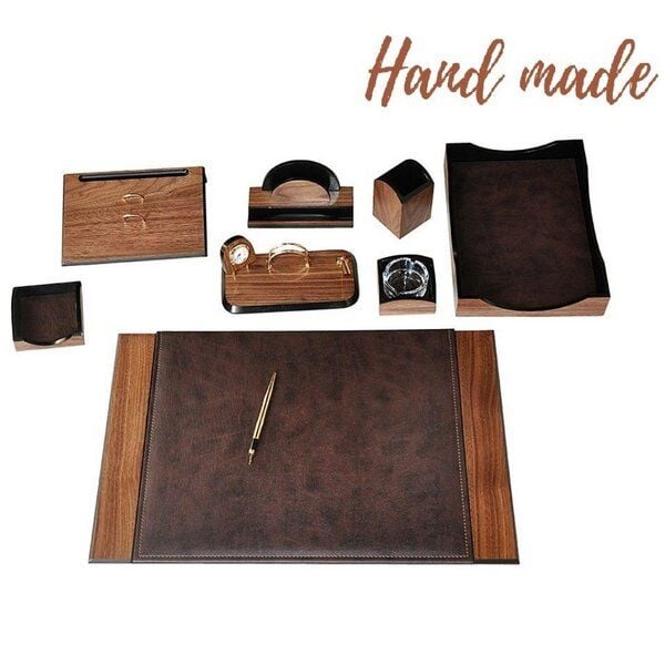 Schreibtisch-Set aus Holz GUNER Karizma - 9-teilig von GUNER