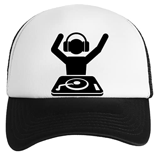 GUNMANTOR Dj-Hände in der Luft Jungen Mädchen Baseball Classic Kappe Unisex Einstellbarer Snapback Kids Boys Girls Cap von GUNMANTOR