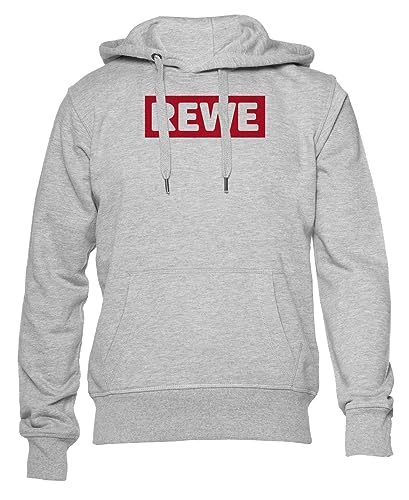 GUNMANTOR Mengapa Rewe Supermarket Berjumpa Grauer Kapuzenpullover Herren Damen Unisex Langarm Ärmel Grey Hoodie Mens Womens von GUNMANTOR