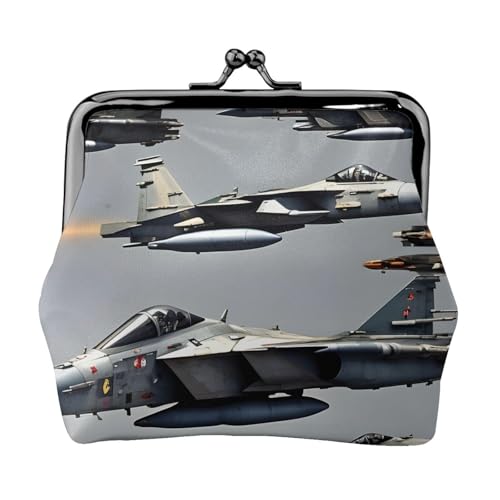 Aircraft Fighter Jets Print Compact Coin Purse 11.5 x 10.5 cm Cute Mini Wallet with Kiss Lock Waterproof Pouch Aircraft Fighter Jets Print Compact Coin Purse 11.5 x 10.5 cm Cute Mini Wallet with Kiss Lock Waterproof Pouch von GUOLGP